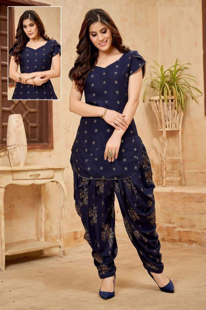 Hasti 2 Casual Wear Wholesale Kurti With Bottom Patiyala Suits